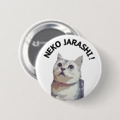 NEKO JARASHI button badge by ramu (Vorne & Hinten)