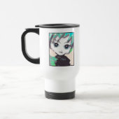 Neko Mädchen, Oko, Reisend-weiße Kaffeetasse (Links)