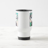 Neko Mädchen, Oko, Reisend-weiße Kaffeetasse (Mittel)