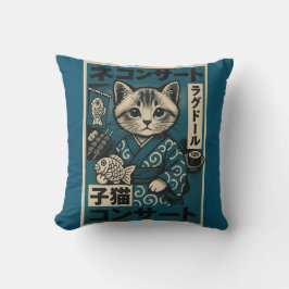 Neko Noodle Nights Kissen