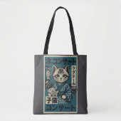 Neko Noodle Nights Tasche (Vorderseite)