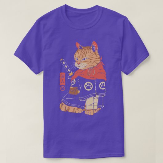 Neko Ronin T-Shirt (Design vorne)