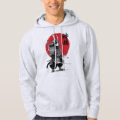 Neko Samurai Hoodie (Vorderseite)