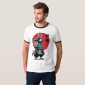Neko Samurai T-Shirt (Vorne ganz)