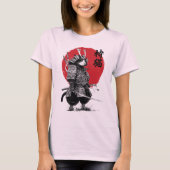 Neko Samurai T-Shirt (Vorderseite)