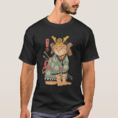 Neko Samurai T-Shirt (Vorderseite)