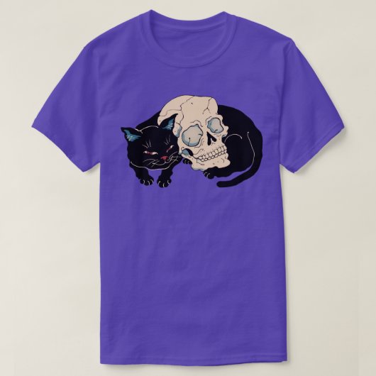 Neko Skull T-Shirt (Design vorne)