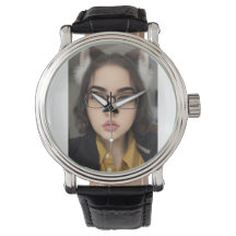 Neko-Wolf-Uhr