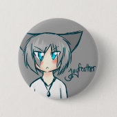 Nekomimi Jayfeather Knopf Button (Vorderseite)