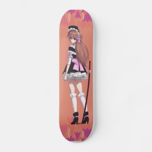 Nekonis Schwester Sythe - ursprünglicher Manga Skateboard (Vorderseite)