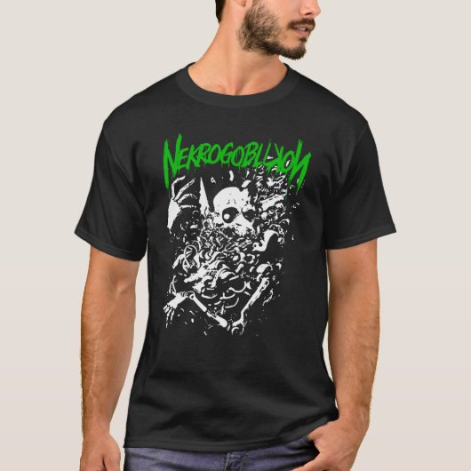 Nekrogoblikon Merch Nekrogoblikon Gift Halloween D T-Shirt (Vorderseite)