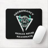 Nekromancy Reanimate Funny Skelett 1 Mousepad (Mit Mouse)