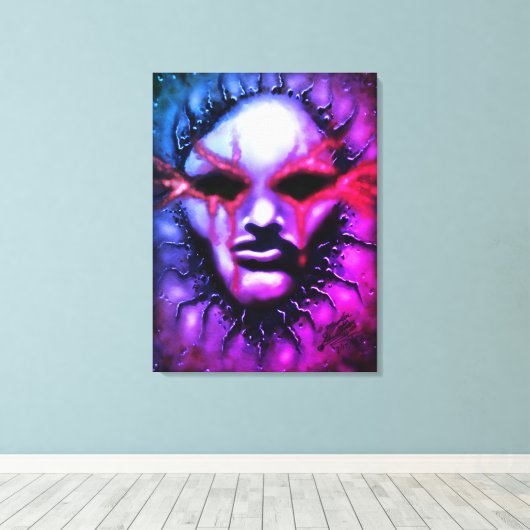 Nekromantin Leinwanddruck (Insitu (Holzboden))