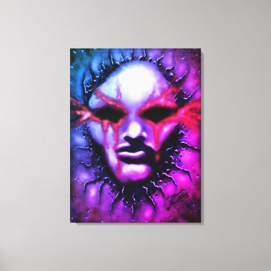 Nekromantin Leinwanddruck (Vorderseite)