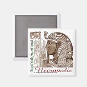 Nekropolis aus dem Kopf heraus Magnet (Vorderseite/Rückseite)