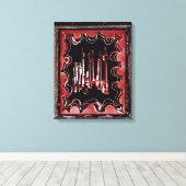 Nekropolis Leinwanddruck (Insitu (Holzboden))