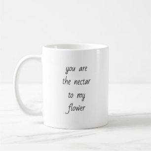 Nektar an meine Tasse der Blume