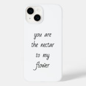 Nektar zu meiner Blume iPhone Case (Rückseite)