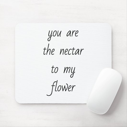 Nektar zu meiner Blume Maus-Pad Mousepad (Mit Mouse)