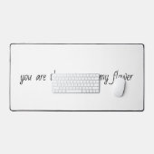 Nektar zu meiner Blume Schreibtischunterlage (Tastatur & Maus)