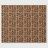Nektarine, Zitrusfrucht Geschenkpapier (Flach)