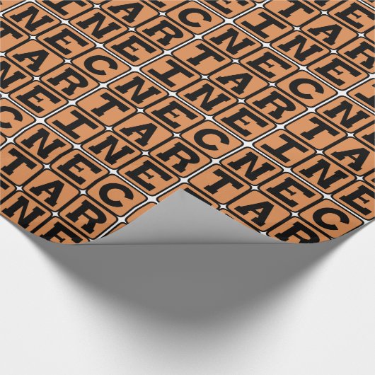 Nektarine, Zitrusfrüchte Geschenkpapier (Ecke)