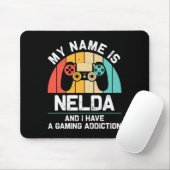 Nelda Geschenk Name Personalisiert Lustig Gaming G Mousepad (Mit Mouse)