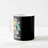 Nelda Gift Name Personalized Funny Gaming Geek Bir Kaffeetasse (Vorderseite Links)