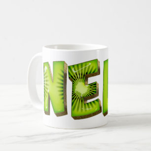 Nele Name Kiwi Style Tasse Teetasse Kaffeetasse