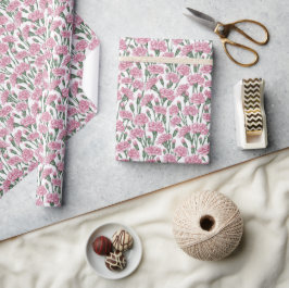 Nelke Flüstern Geschenkpapier