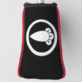 Nelke im Kreis Golf Headcover (Rotieren 90)