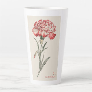 Nelke - Januar Blume Milchtasse
