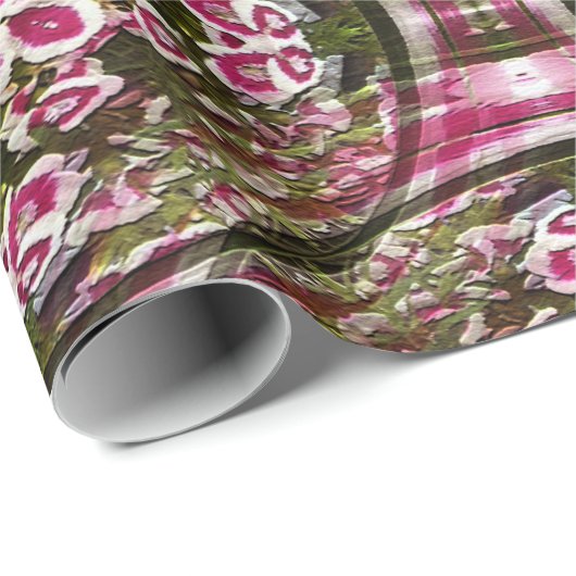 Nelke Liebe... Geschenkpapier (Rolleneckpunkt)