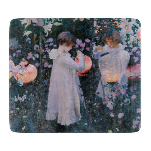 Nelke, Lilie, Lilie, Rose (John Singer Sargent) Schneidebrett