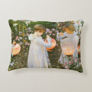 Nelke, Lilie, Lilie, Rose von John Singer Sargent Zierkissen