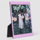 Nelke, Lilie, Rose, Sargent Fotoplatte (Seite)