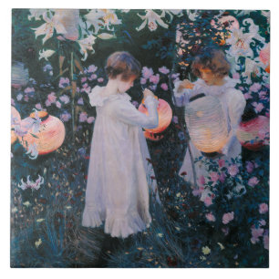 Nelke, Lily, Lily, Rose (John Singer Sargent) Fliese