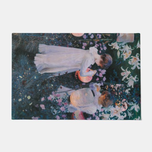 Nelke, Lily, Lily, Rose (John Singer Sargent) Fußmatte (Vorderseite)