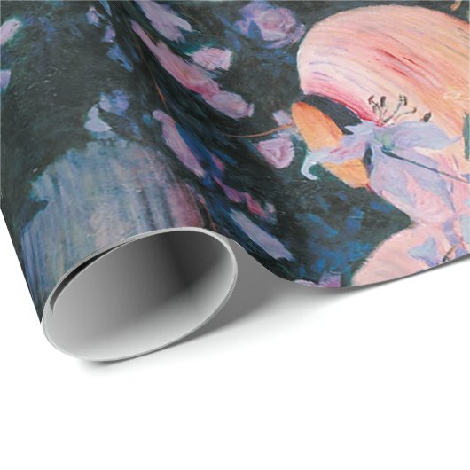 Nelke, Lily, Lily, Rose (John Singer Sargent) Geschenkpapier (Rolleneckpunkt)