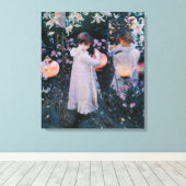 Nelke, Lily, Lily, Rose (John Singer Sargent) Leinwanddruck (Insitu (Holzboden))