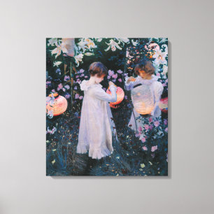 Nelke, Lily, Lily, Rose (John Singer Sargent) Leinwanddruck