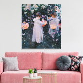 Nelke, Lily, Lily, Rose (John Singer Sargent) Leinwanddruck (Insitu (Wohnzimmer))