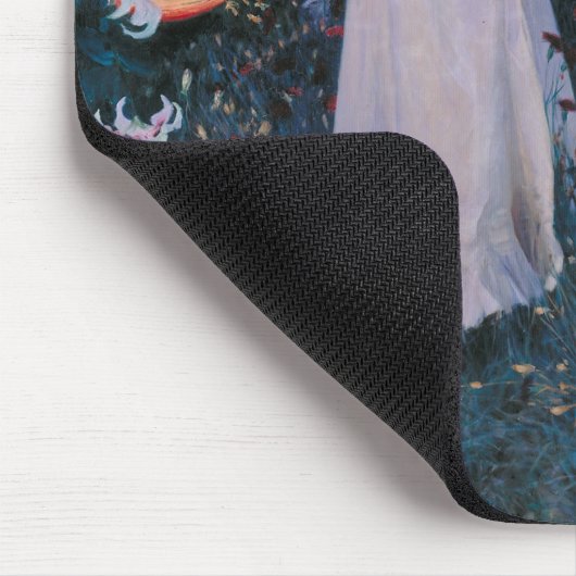 Nelke, Lily, Lily, Rose (John Singer Sargent) Mousepad (Ecke)