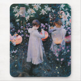 Nelke, Lily, Lily, Rose (John Singer Sargent) Mousepad