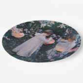 Nelke, Lily, Lily, Rose (John Singer Sargent) Pappteller (Schrägansicht)