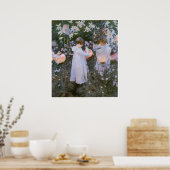 Nelke, Lily, Lily, Rose, John Singer Sargent Poster (Küche)