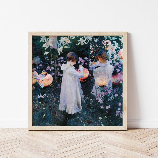 Nelke, Lily, Lily, Rose | John Singer Sargent Poster