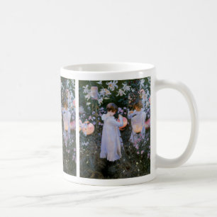 Nelke, Lily, Lily, Rose Kaffee Tasse