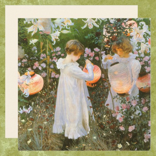 Nelke, Lily, Lily, Rose von John Singer Sargent