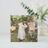 Nelke, Lily, Lily, Rose von John Singer Sargent (Stehend Vorderseite)